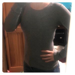 Gray American Eagle long sleeve